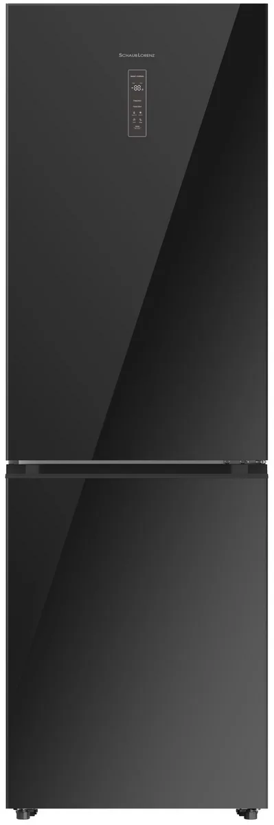 Холодильник Schaub Lorenz SLU S344GY7EI, двухкамерный, чёрный