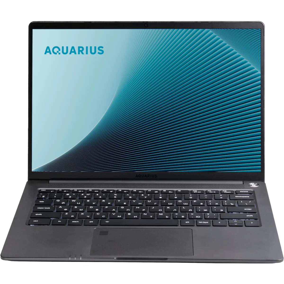 Ноутбук Aquarius Cmp NS634, 14", Intel Core i5 1235U, 16 ГБ, 512 ГБ SSD, серый