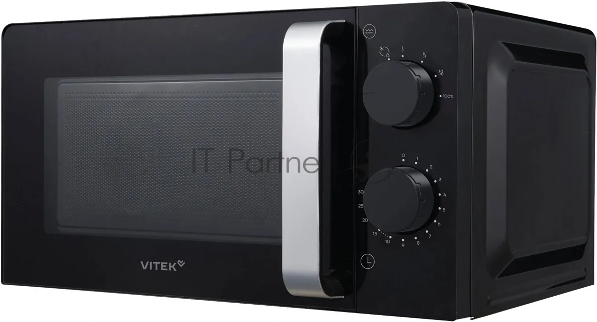 Микроволновая печь Vitek VT-MW1020, соло, чёрный — фото 3