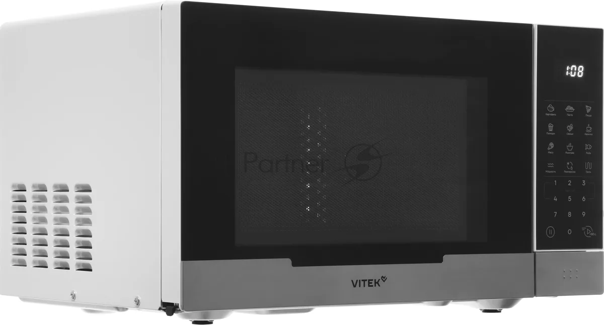 Микроволновая печь Vitek VT-MW2223, соло, белый — фото 2