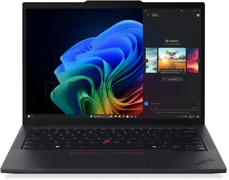Ноутбук Lenovo ThinkPad T14 Gen 6, 14", Intel Core Ultra 7 258V, 32 ГБ, 512 ГБ SSD, чёрный