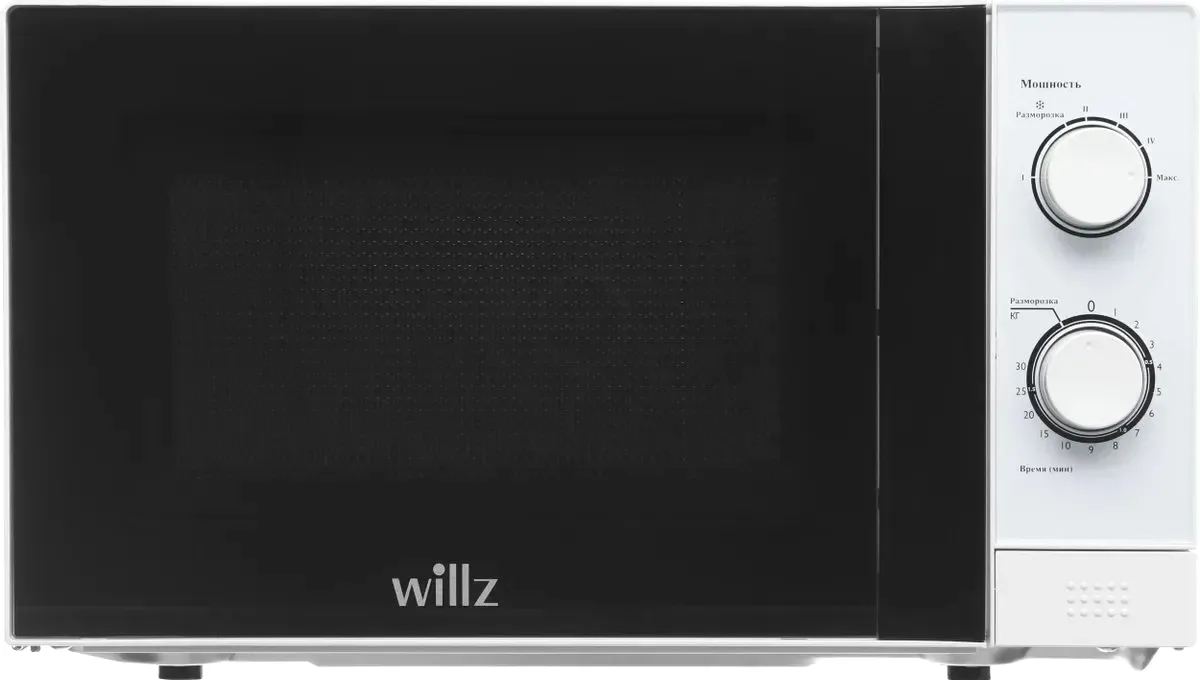 Микроволновая печь Willz MOS-2009MW, соло, белый