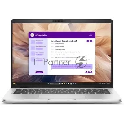 Ноутбук Dell Pro 16 Plus, 16", Intel Core Ultra 7 266V, 16 ГБ, 1 ТБ SSD, серебристый