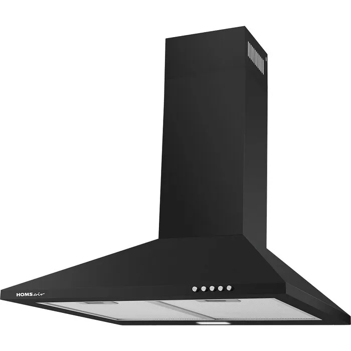 Вытяжка HOMSair DELTA 60 B, плоская, чёрный