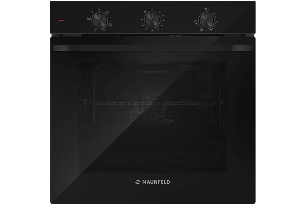 Духовой шкаф Maunfeld FEOF7381B2, электрический, чёрный