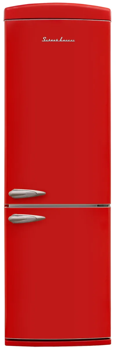 Холодильник Schaub Lorenz SLU S335R4E, двухкамерный, красный