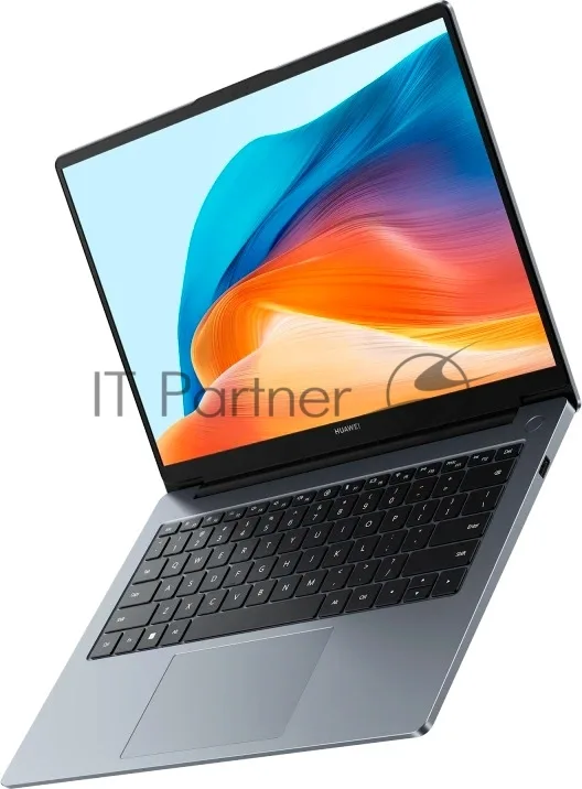 Ноутбук Huawei MateBook D14, 14", Intel Core i5-13420H, 16 ГБ, 1 ТБ SSD, серый — фото 4