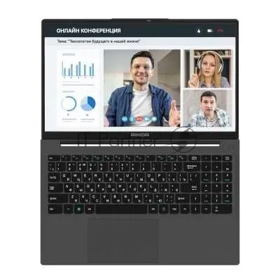 Ноутбук Rikor ARZ 103.1, 15.6", AMD Ryzen 5 5560U, 16 ГБ, 512 ГБ SSD, чёрный