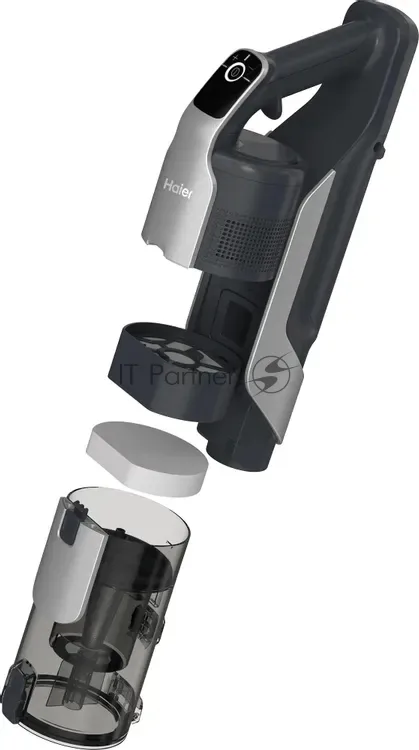 Вертикальный пылесос Haier C6 Car, беспроводной, серый — фото 2