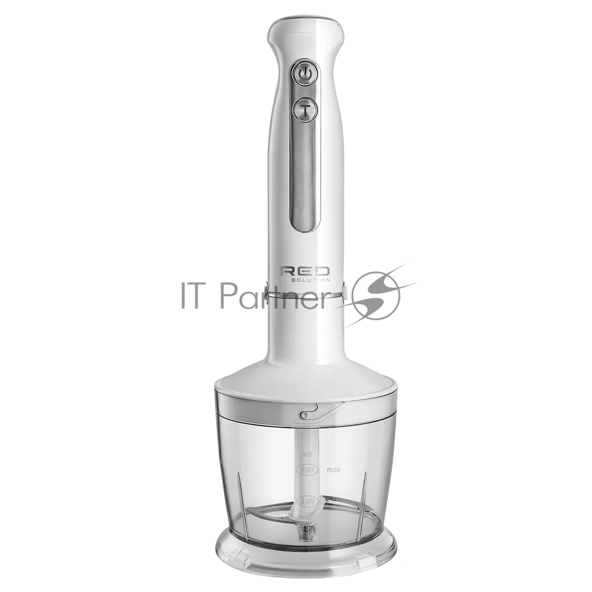 Блендер RED Solution HB2917P, погружной, белый