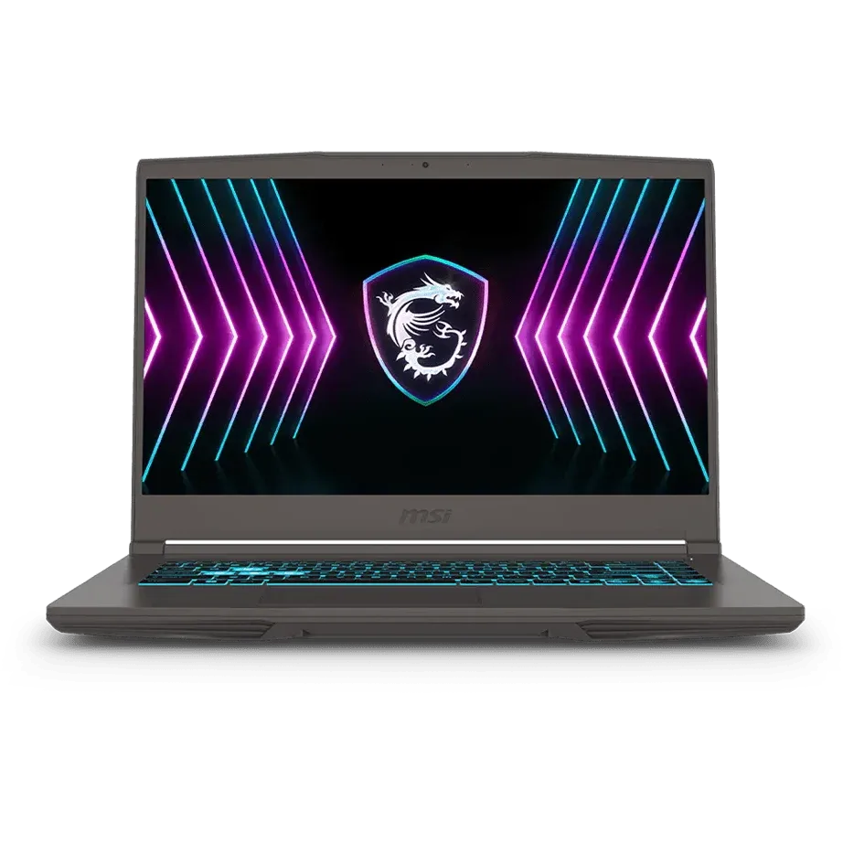 Ноутбук MSI Thin 15 B2RVE-3603XRU, 15.6", Intel Core 7 240H, 16 ГБ, 512 ГБ SSD, серый