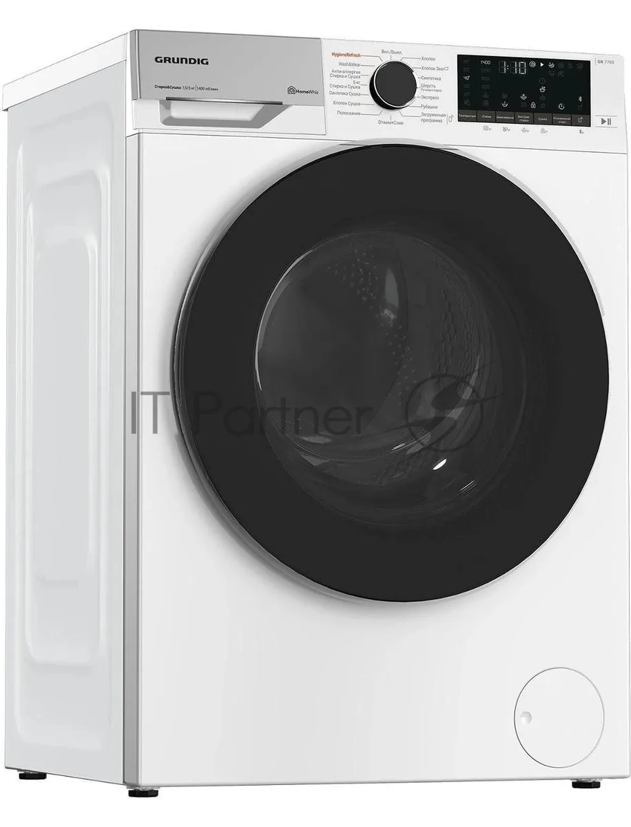 Стиральная машина Grundig GD7 P57H41, фронтальная загрузка, белый