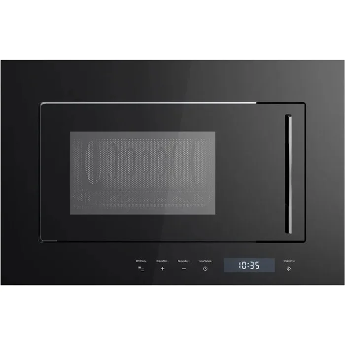 Встраиваемая микроволновая печь LEX BIMO 20.07N, с грилем, чёрный
