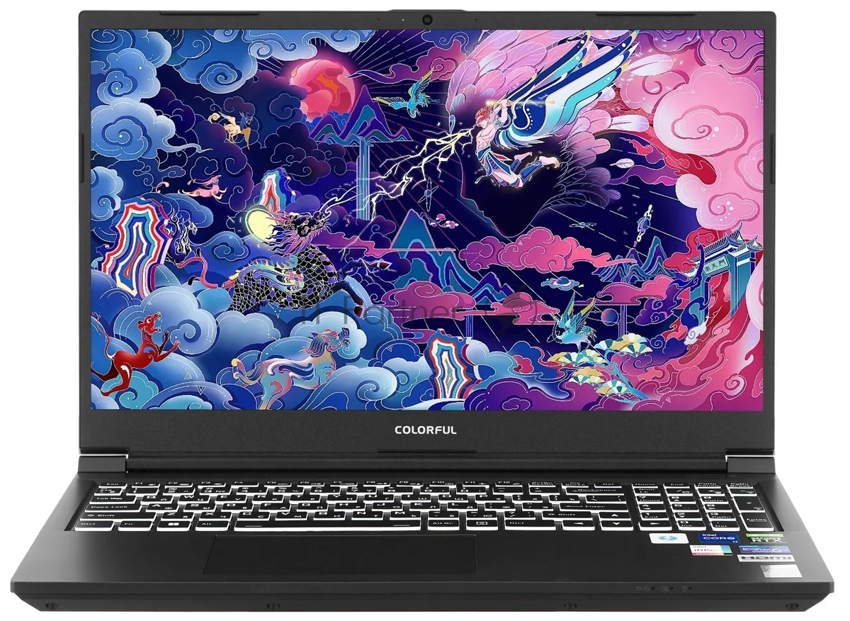 Ноутбук Colorful X15 XS-HE55016512B-1EAA, 15.6", Intel Core i5-12450H, 16 ГБ, 512 ГБ SSD, серый