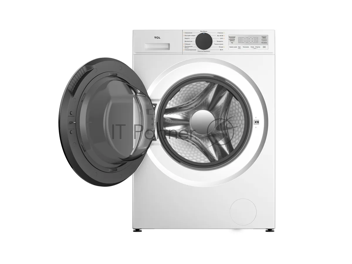 Стирально-сушильная машина TCL WD1012S35DW, фронтальная загрузка, белый
