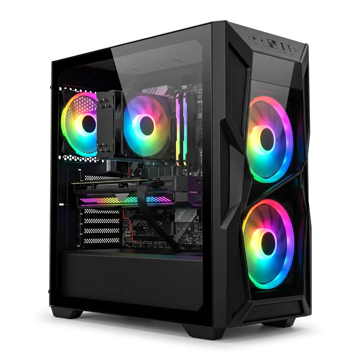 Компьютер Core i5-12400F 550 Вт, 16 ГБ, 512 ГБ, GeForce RTX 3050