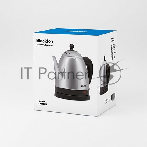 Blackton Чайник электрический Blackton Bt KT1801S Black-Steel