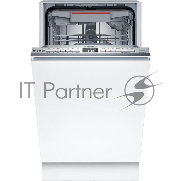 BOSCH Bosch Встраиваемая посудомоечная машина Bosch SPV6EMX65Q, серебристый