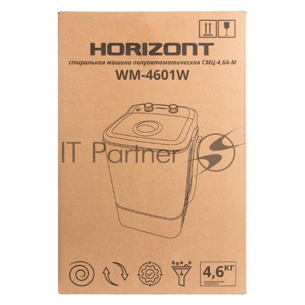 HORIZONT Horizont Стиральная машина Horizont WM-4601W светло-серый, загрузка вертикальная 4