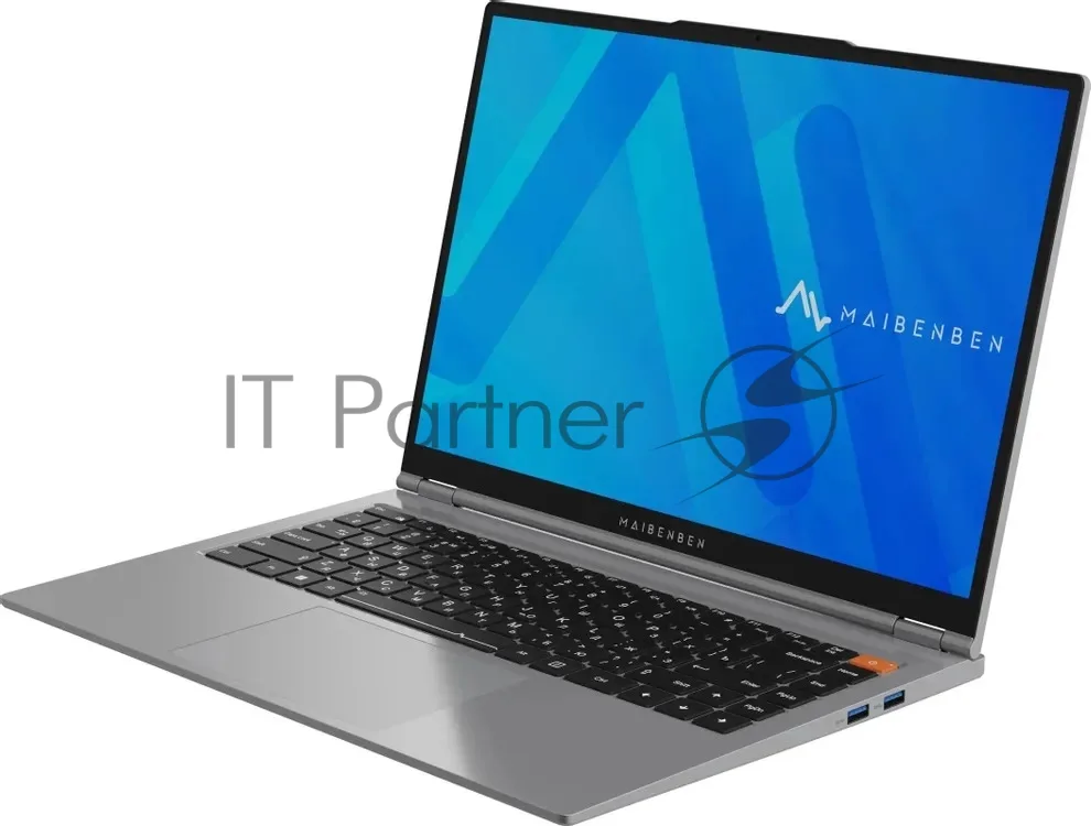 Ноутбук Maibenben P15B-R576UM, 15.3", AMD Ryzen 5 7640HS, 16 ГБ, 512 ГБ SSD, серый