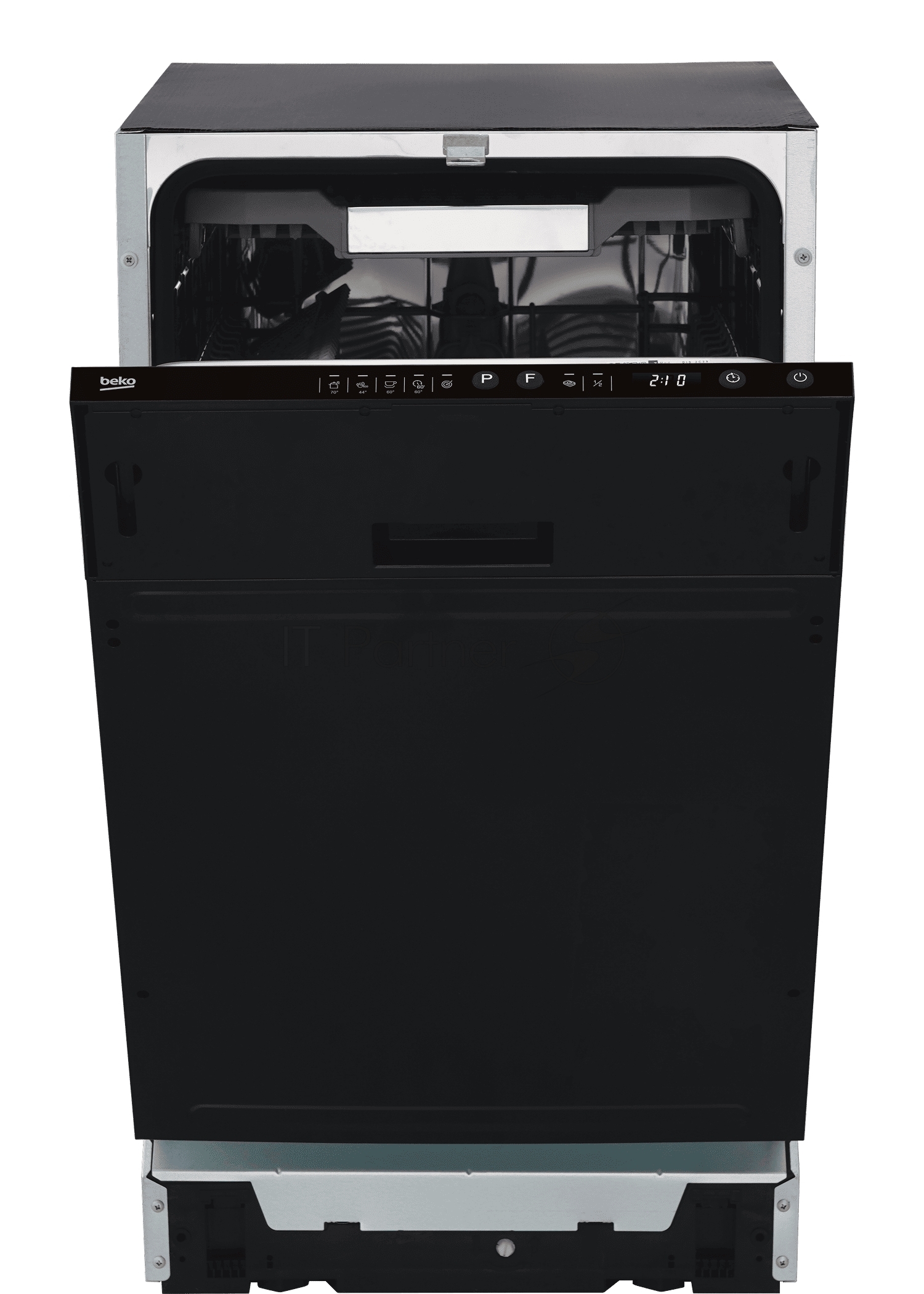 Встраиваемая посудомоечная машина Beko BDISC1516, чёрный