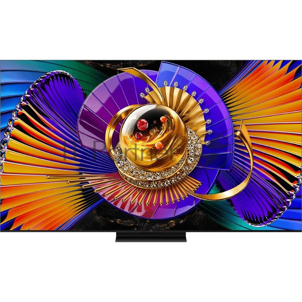 TCL Телевизор TCL 55" 55C7L черный SQD-Mini LED UHD 144Hz Smart TV Google TV 3GB/64GB