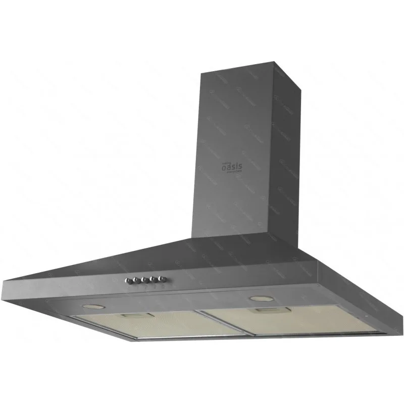 Вытяжка каминная OASIS KB-60G (FR) серый
